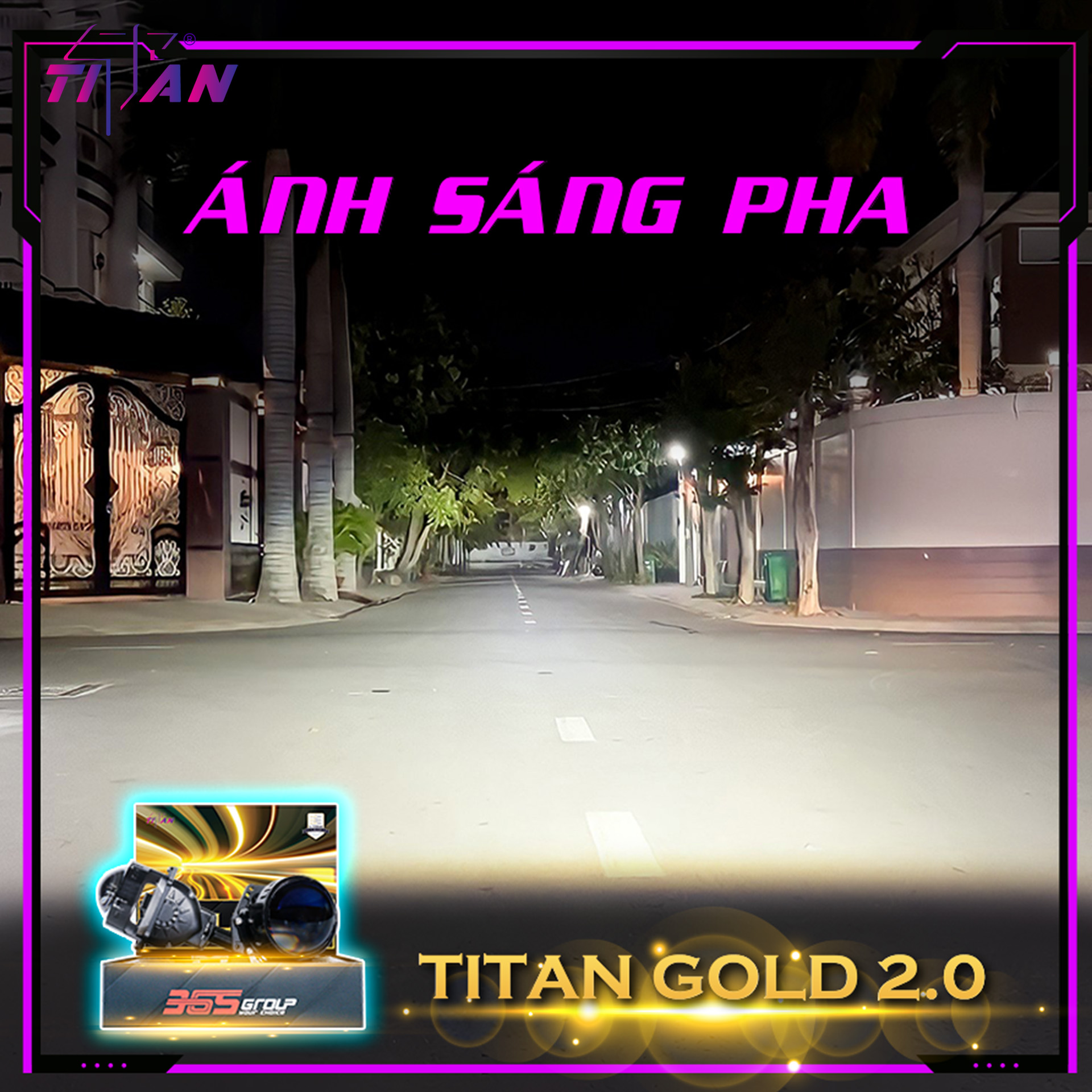 BI LED TITAN GOLD 2.0